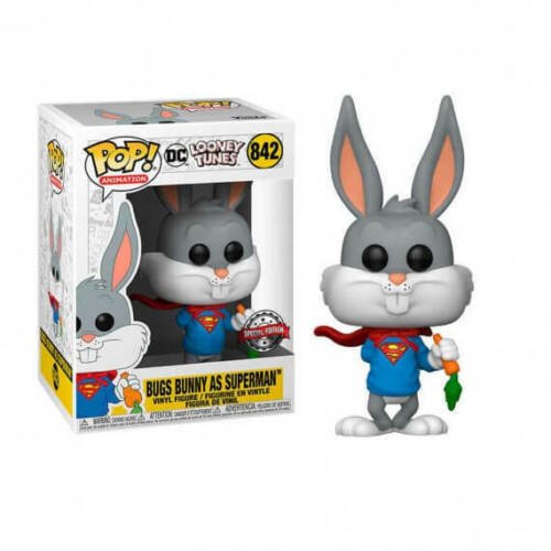 Funko POP 842 spécial édition Looney Tunes Bugs Bunny as Superman