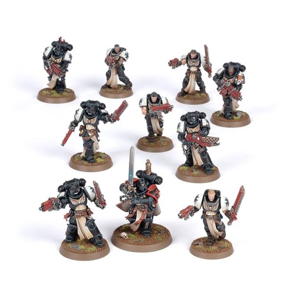 Black Templars Primaris Crusader Squad
