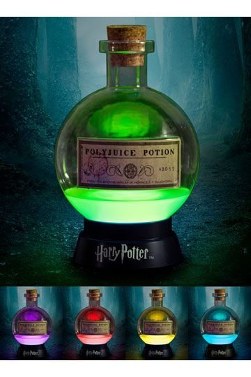 Harry Potter lampe potion changeant de couleur 20 cm