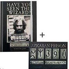 Harry Potter Cahier rigide et marque-page - Sirius Azkaban