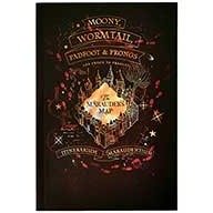 Harry Potter Cahier souple - Carte du Maraudeur