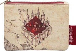Harry Potter mini porte-monnaie carte du Maraudeur
