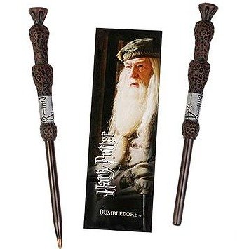 Harry Potter set stylo à bille et marque-page Dumbledore