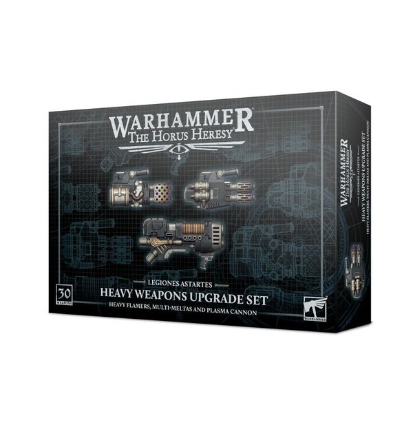 Legiones Astartes Heavy Weapons Upgrade Set Heavy Flamers, Multi-Melta and Plasma Cannon