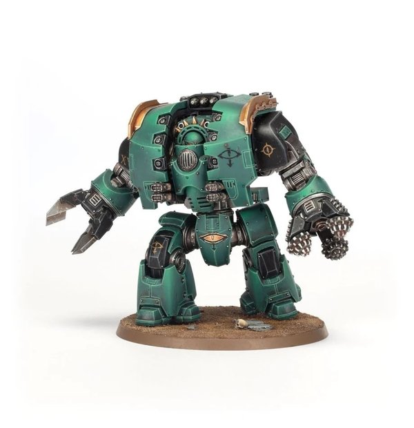 Legiones Astartes Leviathan Siege Dreanought with claw & Drill Weapons